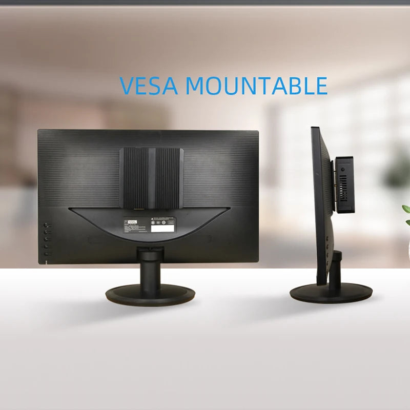 Fanless Mini PC Intel Core i7-4500U i5-4200U i3-5005U Windows 10 300M WiFi 8GB DDR3L 128GB/256GB/512GB SSD Barebone Computers