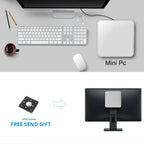 Mini PC HTPC Core i5 3317U 4200U Windows 10 Cooler Fan 8G RAM DDR3L Gaming Mini Computer HDMI Wifi Office Home Desktop minipc