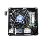 Intel Xeon W-10885M ECC RAM Win11 Mini Gaming PC 2*DDR4 NVME 2Lans Office Gamer Desktop Computer 2186M Web Server Host HD DP