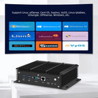 Mini PC Intel Core i7-10710U i5-10310U 6x 2.5G Ethernet Support Windows Ubuntu Pfsense OpenWrt WiFi 4G LTE Virtualization