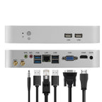Mini PC HTPC Core i5 3317U 4200U Windows 10 Cooler Fan 8G RAM DDR3L Gaming Mini Computer HDMI Wifi Office Home Desktop minipc