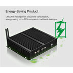 BEBEPC Industrial Fanless Mini Computer 4 COM Intel Core i5-3317U Windows XP/10 Mini PC 4*RS232 WiFi 8*USB Ubuntu Linux PC