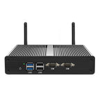 BEBEPC Industrial Fanless Mini PC Celeron 2955U Core Windows 10 Dual LAN 2 RS232 2 LAN DDR3L VGA WIFI USB Mini Computer Desktop