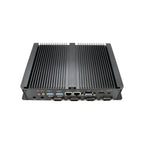 Yohirs Industrial Fanless Mini Computer Intel Core i5 3317U Celeron 1037U 2xRJ45 Lan 4xRS232 COM 8USB Rugged Micro PC Win7 XP OS