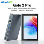 Higole Gole 2 Pro 5.5'' Mini PC Intel N5095 Windows 11 WiFi5 8/16 128/256G 2500mAh Screen Tablet Laptop Desktop PC Mini Computer
