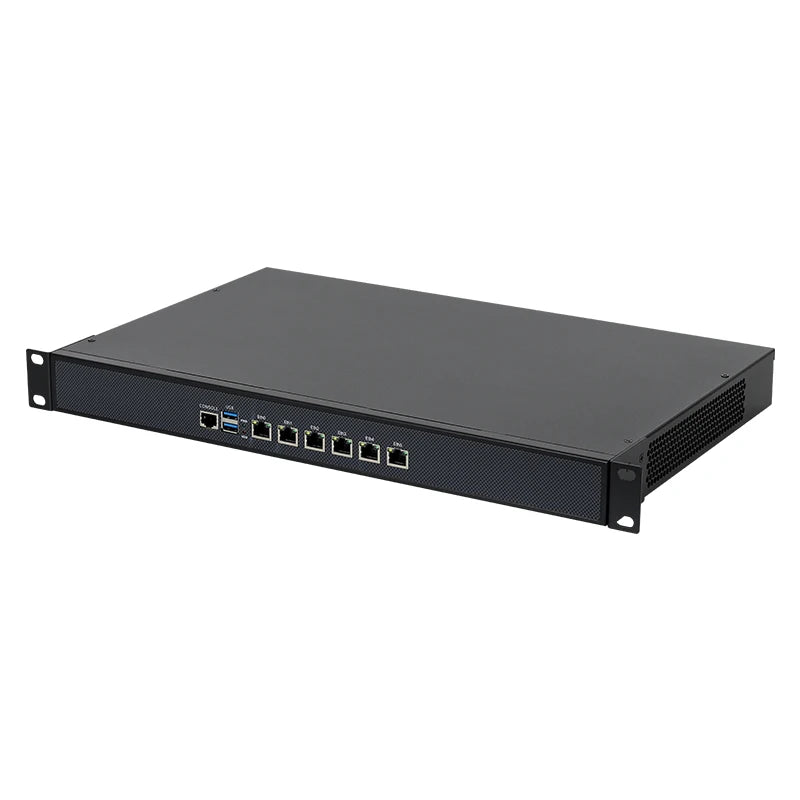 1U Firewall Network Server Intel Core i5-6200U 8260U J4125 3865U 6x Gigabit Ethernet Support Windows Linux Pfsense