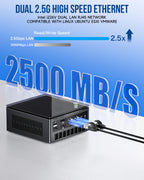 GMKtec K8 Plus Mini PC AMD R7 8845HS 8-core 16-thread DDR5 5600Mhz Pcie 4.0 SSD WIFI6 BT5.2 Win11 Pro Desktop Gaming PC