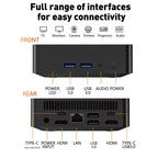 2026 Mini PC Core i9-8950HK/i7-4510 Windows 11 Pro Desktop PC Gaming Computer 16GB DDR4 512GB/1TB SSD WiFi6 BT5.2 4K Pc Desktop