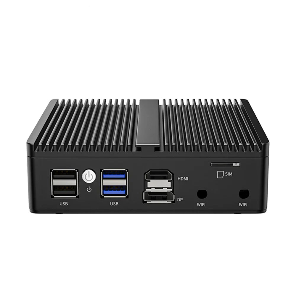 Industrial Mini PC Intel Celeron 6305/Pentium J5005 Soft Router 4xIntel I226V 2.5G LAN DDR4 NVME SSD PfSense Firewall Appliance