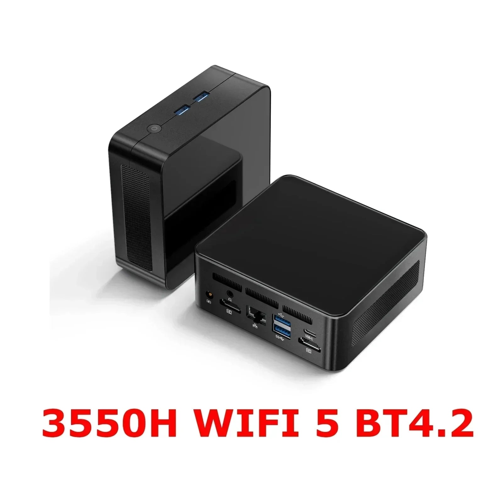 Chatreey  AN2P Mini PC R5 5625U/AN2C 3550H Gaming Desktop Computer NVME SSD WIFI6 HD Windows 11 Pro