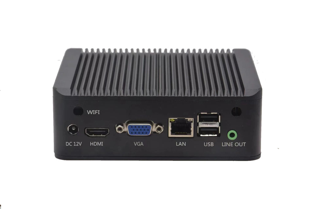 NUC Fanless Mini PC High performance PC Stick Windows 7 8 10 Celeron J1900 Quad Core  SSD WIFI HDMI VGA USB3.0 COM SIM