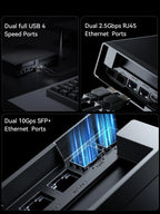 MINISFORUM Mini PC MS-01 Intel Core i9 Intel 13th Gen Window 11 Mini Computer DDR5 5200Mhz 10 Gigabit Ethernet WIFI 6E Mini PC