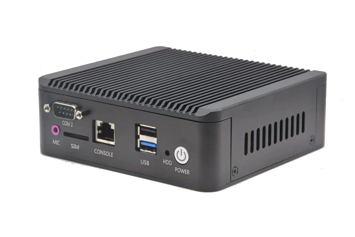 NUC Fanless Mini PC High performance PC Stick Windows 7 8 10 Celeron J1900 Quad Core  SSD WIFI HDMI VGA USB3.0 COM SIM