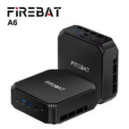Firebat A6 Mini PC AMD R7 7735HS 8-core 16-thread Computer 16GB LPDDR5 RAM 512GB SSD WiFi 6 BT5.2 Mini PC 4K Desktop Computer