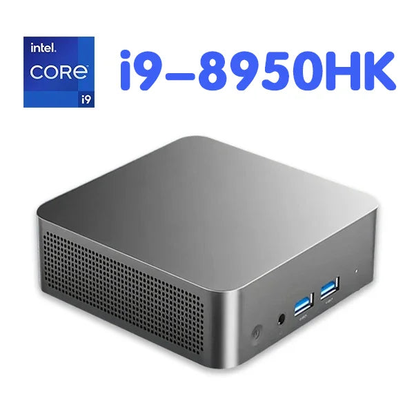 2026 Brand New Intel Core i9-8950HK Windows 11 Pro 16GB RAM 1TB SSD Gaming i9 Computer WiFi 6 USB3.0 Mini Desktop Computer PC