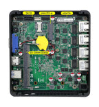 XCY Firewall Appliance Mini PC Intel Celeron J1900 Quad-Cores 4x LAN 2.5G i225V i226V Network Card Soft Router Pfsense OPNsense