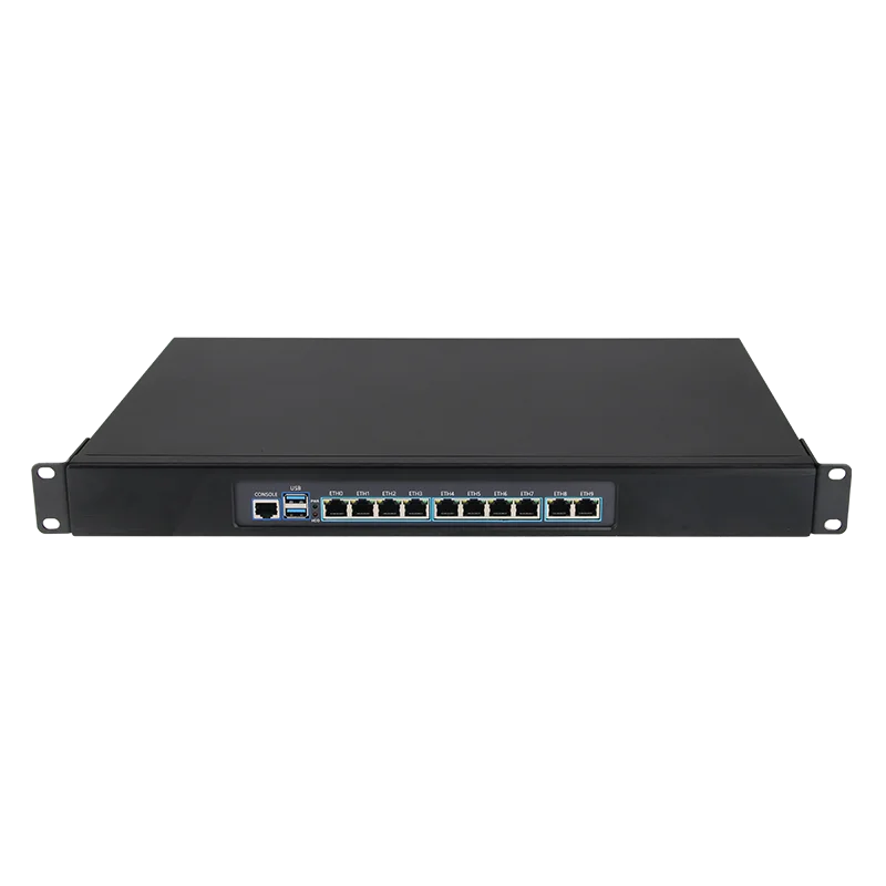 1U Firewall Network Server Intel Core i5-6200U 8260U J4125 3865U 6x Gigabit Ethernet Support Windows Linux Pfsense