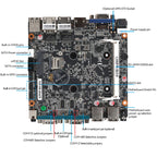Helorpc Industrial Mini PC N2840/J2900 Support WIN10 LINUX with 2xGigabit LAN 5xUSB2.0 1xUSB3.0 4xDB9 COM 1xHDMI 1xVGA Computer