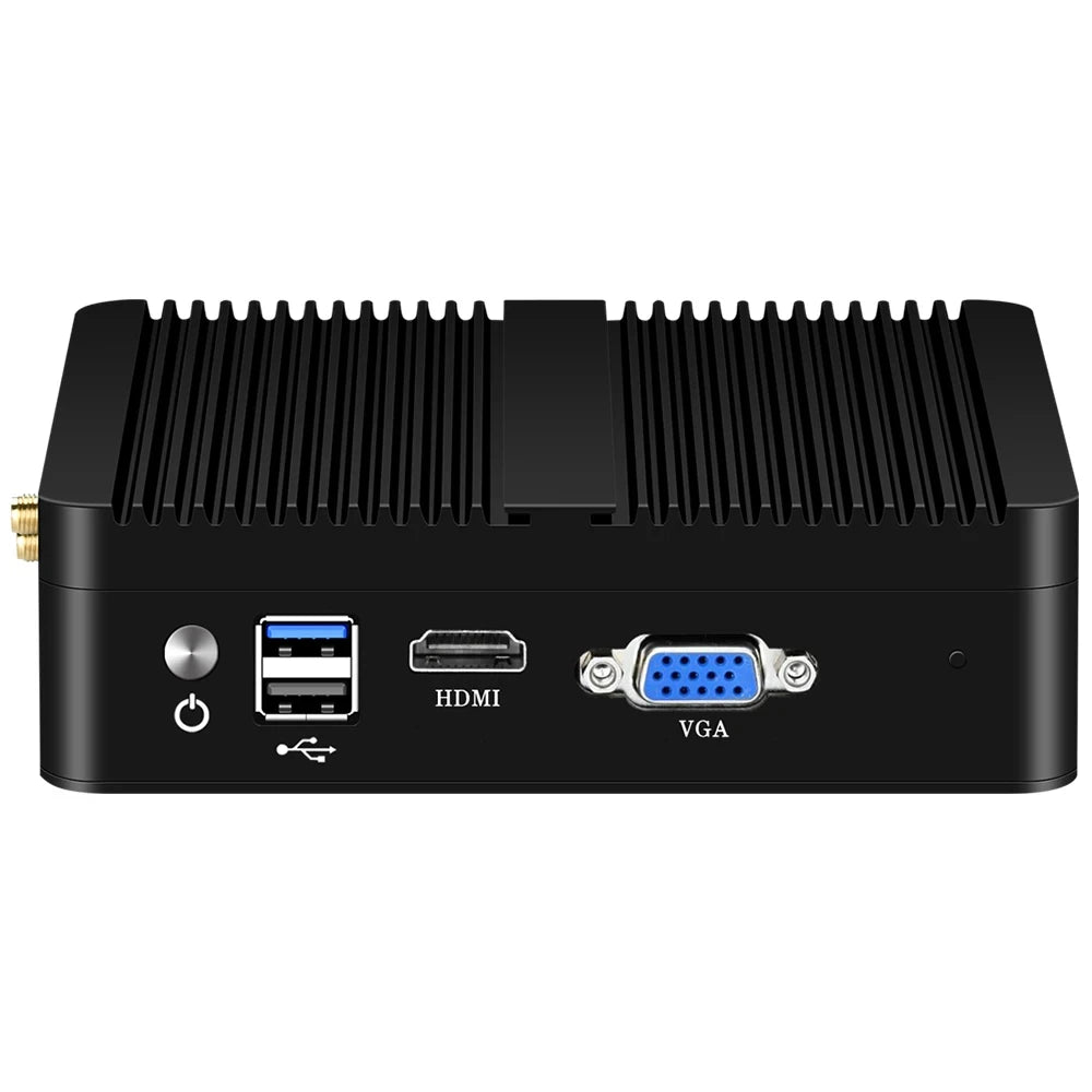 Intel Celeron J1900 N2830 J6412 Firewall Appliance Mini PC with 4xi225V i226V NIC 1xHDMI Support Pfsense OPNsense Soft Router