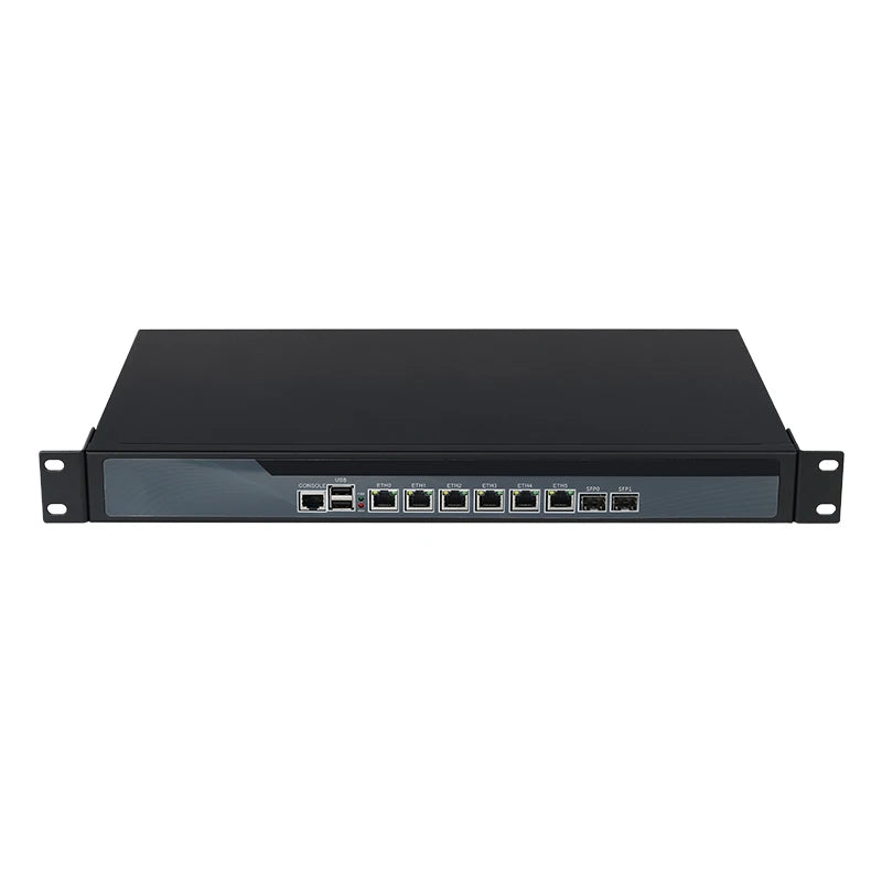1U Firewall Network Server Intel Core i5-6200U 8260U J4125 3865U 6x Gigabit Ethernet Support Windows Linux Pfsense