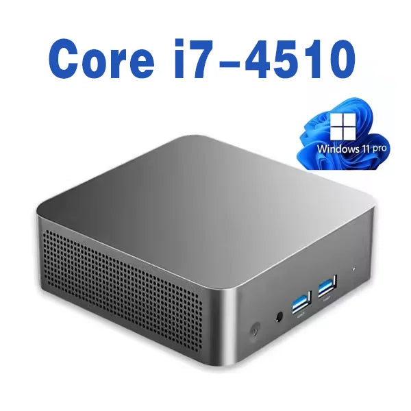 2026 NEW Core i9-8950HK/i7-4510 Portable Mini PC Computer Windows 11 16GB DDR4 1/2TB SSD Gaming Computer WiFi 6 office Desktop