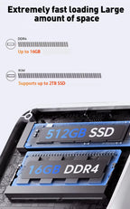 Brand New Intel Core i9-8950HK 16GB RAM 1/2TB SSD FHD Bluetooth 5.2 WiFi6 1000M Ethernet Windows 11 Gaming Office Mini PC