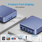 Mini PC Computer i5-1340P WIFI6 BT5.2 Mini Gaming PC 2.5G LAN USB4.0 32GB DDR5 4800MHz PCIe SSD Mini Desktop Computer