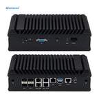 Mini PC Q20300G9 Atom C3000 CPU, 4x 10G SFP+/ 5x 2.5G LAN, 2x DDR4 RAM, 2x NVMe - PfSense/OPNsense Firewall Appliance