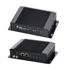 Intel N100 N95 Fanless MINIPC Mini industrial PC Dual LAN 2*HDMI2.0 4K 60Hz+DP 3 screen display DDR4 Low power 0 noise