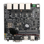 Mini PC Firewall Motherboard Intel Celeron N2830 J1900 4x 2.5G Ethernet HDMI VGA 2xUSB Mini PICE SIM Slot SATA mSATA 12X12CM