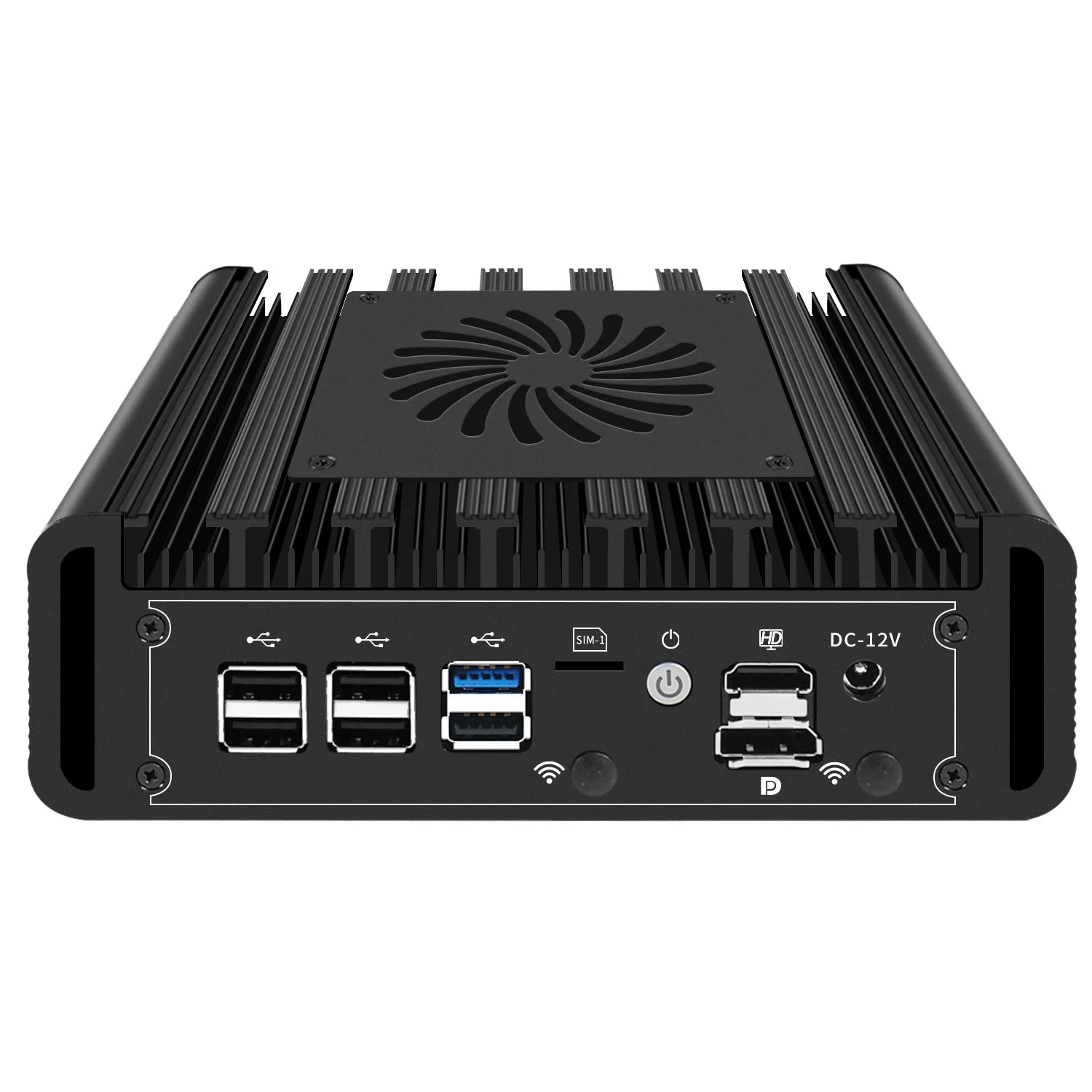 Firewall Mini PC Intel N150 I3 N300 2x10G SFP 3x2.5G i226-V Lans DDR5 NVMe pfSense OPNsense Micro Firewall Appliance