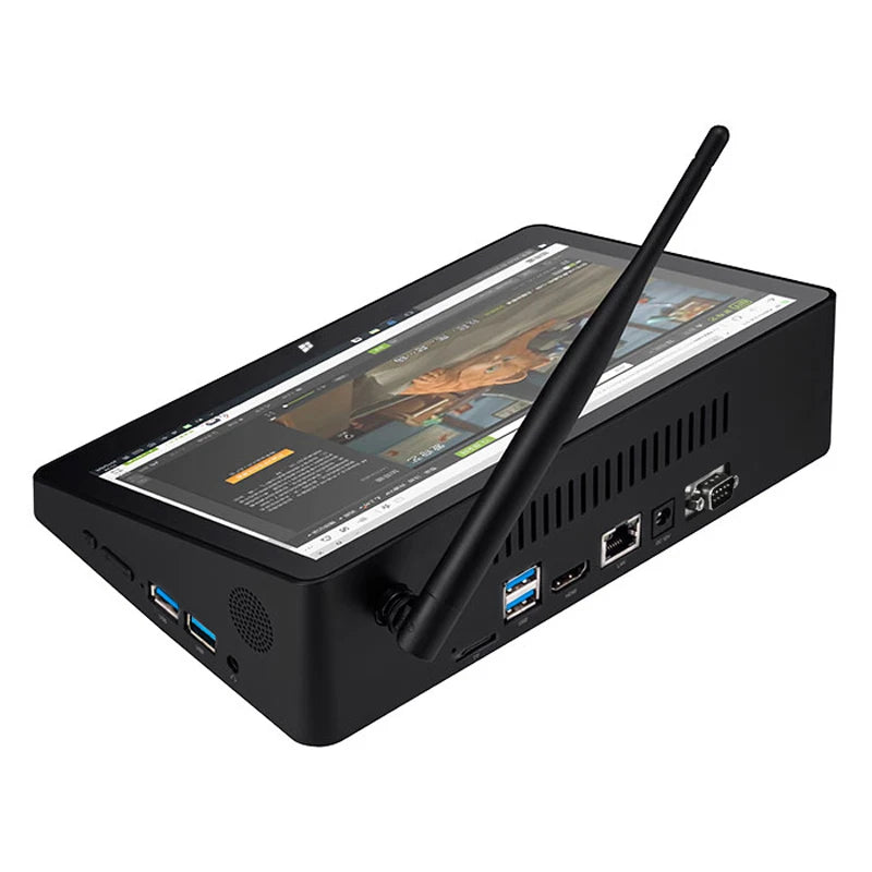 10.1 Inch PiPo Mini PC H10Pro 8G RAM 128G ROM CPU J4125 N100 Quad Core Mini Computer Windows 10 10000mAh RJ45 HDMI desktop PC