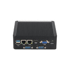 Helorpc Industrial Mini PC N2840/J2900 Support WIN10 LINUX with 2xGigabit LAN 5xUSB2.0 1xUSB3.0 4xDB9 COM 1xHDMI 1xVGA Computer