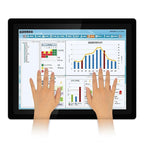 13.3 15.6 18.5 21.5 Inch Industrial Computer J1800 All in One PC Panel with Capacitive Touch Screen Built-in WiFi for Win10 Pro