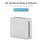 2025 GenMachine Mini PC R5 7530U 5600H 5700U 4500U Windows 11 Ryzen DDR4 3200MHz WiFi6 BT 5.2 Gaming PC Diy Gaming Computer