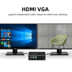 XCY Mini PC Intel Core Processor i7 5500U i5 5200U i3 5005U 8GB DDR3L 128GB 256GB SSD 300Mbps WiFi 8x USB Ports Windows 10 Linux
