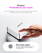 AOOSTAR MACO 6850H Mini PC, AMD Ryzen 7 Pro 6850H 8C16T, 24GB LPDDR5, HDMI+DP+USB4, WiFi 6, 2.5G LAN, for Windows