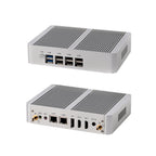 Intel N100 N95 Fanless MINIPC Mini industrial PC Dual LAN 2*HDMI2.0 4K 60Hz+DP 3 screen display DDR4 Low power 0 noise
