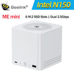 Beelink ME Mini ME Pro Intel Twin Lake N150 LPDDR5 4800MHz 16GB RAM 1T SSD WiFi6 4K Dual Lan home network storage nas mini host