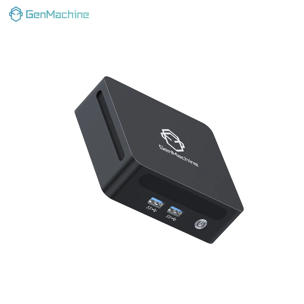 GenMachine AMD Ryzen 5600H 5700U 5800H 5800U ES Windows 11 MINI PC DDR4 SSD WIFI6 BT5.2 Gaming Pc Diy Gaming Computer