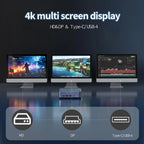 Mini PC Computer i5-1340P WIFI6 BT5.2 Mini Gaming PC 2.5G LAN USB4.0 32GB DDR5 4800MHz PCIe SSD Mini Desktop Computer