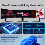 2026 Mini PC Core i9-8950HK/i7-4510 Windows 11 Pro Desktop PC Gaming Computer 16GB DDR4 512GB/1TB SSD WiFi6 BT5.2 4K Pc Desktop