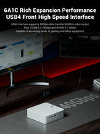 FIREBAT F1 MINI PC AMD Ryzen 5 7640HS DDR5 16GB RAM 512GB SSD WIFI6 BT5.2 Portable Window 11 Pro Gaming Desktop Computer