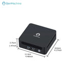 GenMachine AMD Ryzen 5600H 5700U 5800H 5800U ES Windows 11 MINI PC DDR4 SSD WIFI6 BT5.2 Gaming Pc Diy Gaming Computer