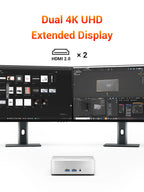 FIREBAT R2 Mini PC AMD Ryzen 5 3500U (Beats N150/N97)  16GB RAM 512GB SSD Desktop Mini Computers WIFI5 BT5.2 Dual 4k Display