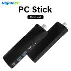 Higole PC Stick Fanless Mini PC Intel J4105 Windows 11 WiFi5 8GB 128/256GB Laptop Desktop PC HDMI 4K TV Stick PC Mini Computers