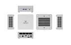 MINISFORUM Mini PC UM750L Slim AMD Ryzen 5 7545U Mini PC Windows 11 Pro LPDDR5 16GB 1TB SSD Support DP WiFi 6E Gaming Computer