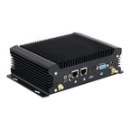 Fanless Mini PC Intel Core i7-10610U i3-10110U 2x RS232 2x GbE LAN 8x USB HDMI VGA Support WiFi 4G LTE Windows 10 Linux