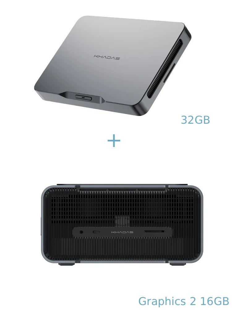 Khadas Mind 2 Mini PC&Khadas Dock&Khadas16GB External eGPU Family Portable Workstation Bundle support Thunderbolt 4&USB4(40Gbps)