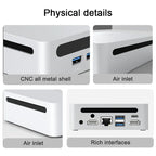 2025 GenMachine Mini PC R5 7530U 5600H 5700U 4500U Windows 11 Ryzen DDR4 3200MHz WiFi6 BT 5.2 Gaming PC Diy Gaming Computer